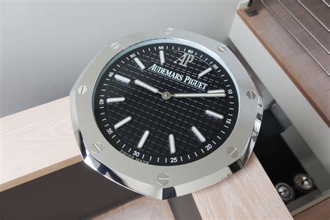 wall clock audemars piguet|audemars piguet royal oak clock.